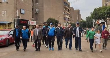 صور.. انطلاق ماراثون "يلا نجرى" لشباب القليوبية بعنوان "الرياضة أسلوب حياة"