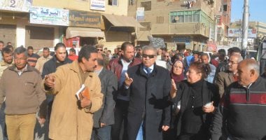 محافظ المنيا يتابع مستوى عدد من الخدمات العامة بـ3 مراكز