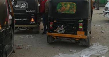 شكوى من المواقف العشوائية للتكاتك والسرفيس عند حديقة بدر بجسر السويس