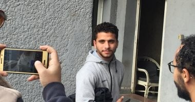 صور.. محمد محمود يصل الأهلي للمشاركة فى مران الفريق لأول مرة