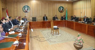 سكرتير عام المنوفية يجتمع بوفد الهيئة العربية للتصنيع لمناقشة المخطط العام لمصنع تدوير القمامة بأبو خريطة