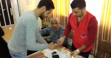 فحص 4356 متردد على حملة 100 مليون صحة اليوم