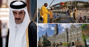 مخطط تميم لاختراق إدارة ترامب عبر بوابة الجامعات الأمريكية.. تنظيم الحمدين ينفق ملايين الدولارات للتقرب من واشنطن..وينفذ نظام فصل عنصرى لإجبار العمال على العيش بالمخيمات.. وخبراء: أمير الدوحة همش شعبه