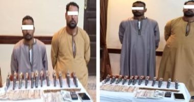 الأمن العام يداهم ورش سلاح بالصعيد ويضبط جرينوف وبنادق