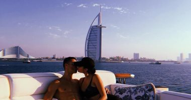 رونالدو يقضى إجازة رأس السنة فى دبى مع صديقته جورجينا