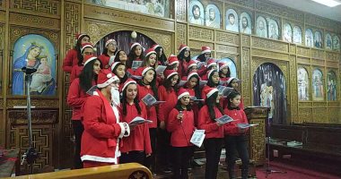 بدء احتفالات رأس السنة بكنيسة العذراء بالمسرة‎