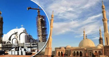 قبل زيارة الرئيس السيسى.. شاهد 10 فيديوهات من العاصمة الإدارية الجديدة.. المسجد يعانق الكنيسة فى مشهد مصرى أصيل.. مدينة ذكية تعتمد على التكنولوجيا الحديثة.. وهذه قصة تصميم أطول برج فى العالم
