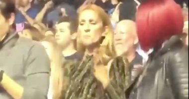"ماعندهمش نفسنة".. شاهد سيلين ديون تغنى وترقص فى حفل ليدى جاجا