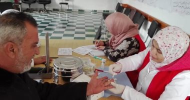 تواصل إقبال أهالى شمال سيناء على مراكز حملة 100 مليون صحة