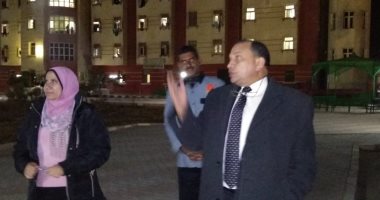 رئيس جامعة بنى سويف يفاجئ مدينة الطالبات ويؤكد : الأفكار المبدعة تساعد على التطوير 