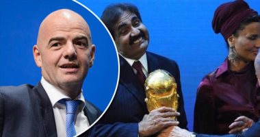 إنفانتينو يعلنها من الإمارات: أحلام فيفا فى كأس العالم 2022 لن تتحقق فى قطر.. ندرس مشاركة التنظيم مع دولة خليجية لإنقاذ البطولة.. سنزيد عدد المنتخبات إلى 48 فريقًا بدلا من 32 ولن ننتظر حتى مونديال 2026