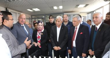 صور.. محافظ المنوفية يتفقد محطتى مياه الشرب بشبين الكوم وبركة السبع