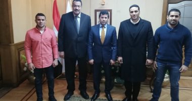 وزير الرياضة يناقش استعدادات الجودو لطوكيو 2020 