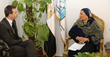 وزيرة البيئة تبحث سبل التعاون مع المدير الإقليمى لوكالة التنمية الفرنسية