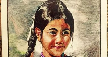 قارئ يشارك بلوحات فنية تبرز موهبته فى الرسم