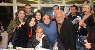 وزارة الثقافة تمنح الفنانة نادية لطفى جائزة الدولة التقديرية بحضور نجوم الفن
