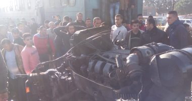 صور.. العناية الإلهية تنقذ ركاب قطار الإسكندرية من الموت المحقق