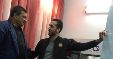 شاهد.. حارس الإسماعيلي يزور المحلة ... تعرف علي السبب