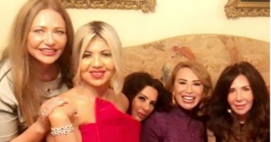 نجوم الفن يحتفلون بعيد ميلاد ليلى علوى (فيديو وصور)