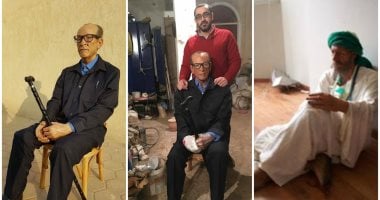 نحات نجيب محفوظ.. "أحمد" ساب التدريس وقرر ينحت تماثيل للبشر بالحجم الطبيعى
