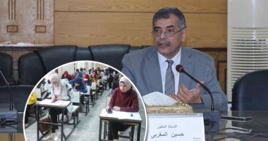 ضبط طالب يغش بالمحمول فى امتحانات كلية التربية الرياضية ببنها