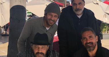 شاهد.. أمير كرارة وعمرو عبد الجليل ومحمود البزاوى بكواليس كزابلانكا × صورة