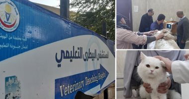 فيديو وصور.. "اليوم السابع" داخل أكبر مستشفى بيطرى فى الصعيد.. مدير المستشفى: 2334 حيوانا تلقوا العلاج فى عام 2018.. وعميدة بيطرى أسيوط: نخدم 4 محافظات وهدفنا تخريج طبيب مؤهل وقادر على المنافسة