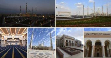 قبل افتتاحه رسميا.. شاهد مراحل بناء مسجد الفتاح العليم خلال عام ونصف × دقيقتين