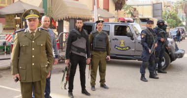 صور.. تشديدات مكثفة لتأمين الكنائس والشوارع المؤدية إليها بأسيوط