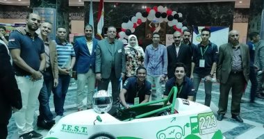 طلاب "هندسة طنطا" يصنعون سيارة تعمل بالطاقة الشمسية