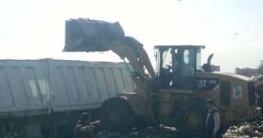 إزالة 6428 قمامة بمراكز محافظة الشرقية ونقلها للمدفن الصحى بالخطارة