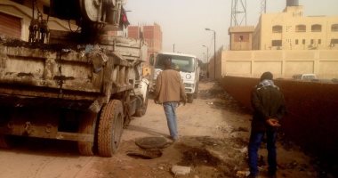 مياه القناة تنهى تطهير صرف قرية نفيشة بالإسماعيلية 