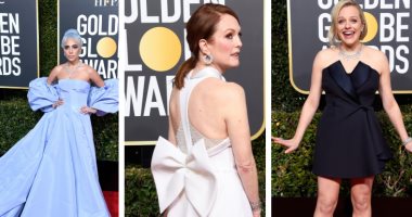 صور.. تعرفى على دور الأزياء الصانعة لأجمل إطلالات النجمات فى Golden Globes 2019.. ليدى جاجا الأرقى مع Valentino.. جوليان مور ذات الرداء الأبيض بتوقيع Givenchy.. و"آن هاثاواى" تألقت مع إيلى صعب 