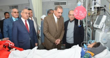 فيديو.. رئيس جامعة أسيوط: استقرار الحالة الصحية لمصابى حريق حضانة الشابات المسلمات