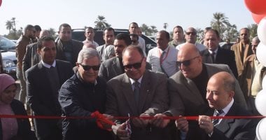 محافظ الفيوم يفتتح خزان ورافع مياه الشرب ببيهمو بتكلفة 23 مليون جنيه