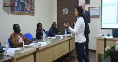 صور.. الاحتفال بتخرج الدورة الثالثة للأفارفة فى مكافحة الهجرة غير الشرعية