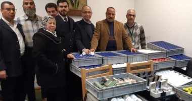 جمارك مطار برج العرب تضبط تهريب أدوية بشرية وساعات مقلدة