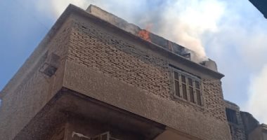 السيطرة على حريق ورشة تصنيع أحذية بالموسكى