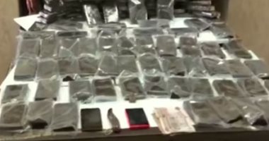 ضبط 16 قطعة حشيش بحوزة مروج مخدرات فى مطاردة أمنية بالوادى الجديد