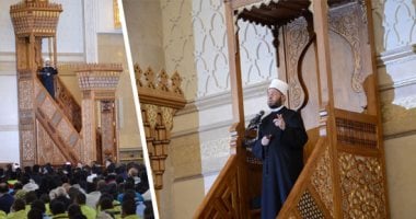 رسائل أول خطبة جمعة بمسجد الفتاح العليم.. أسامة الأزهرى: آن لنا أن نطلق خطابا يحقق الأمان والعمران ومكارم الشريعة.. مصر تمد يدها للعالم بالسلام والعلم والحضارة.. حان وقت تعزيز منظومة القيم ومحاربة الفقر والمرض