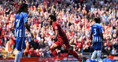 تاريخ مواجهات محمد صلاح ضد برايتون.. هدفان وجائزة تاريخية