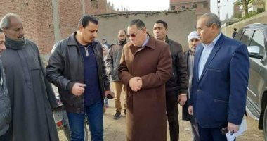 محافظ الشرقية يتفقد قرى مركز الزقازيق للاطمئنان على الخدمات