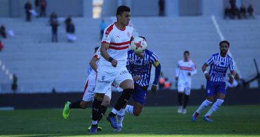 التعادل السلبى يحسم الشوط الأول بين الزمالك واتحاد طنجة