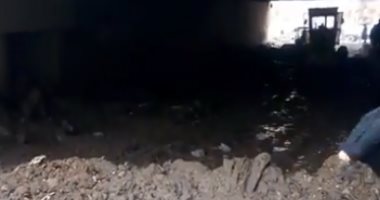 قارئ يشكو من غرق نفق الخلايفة بالوراق بمياة الصرف الصحى
