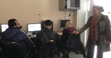 تفعيل منظومة العمل الإلكترونى بمديرية الشباب والرياضة بالإسكندرية