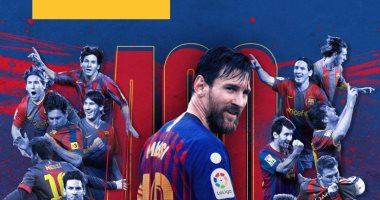 برشلونة ضد إيبار.. ميسي يسجل الهدف رقم 400 في الدوري الاسباني 