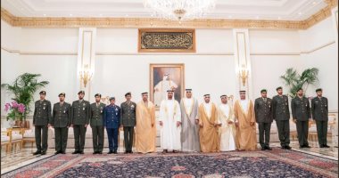 صور.. أعضاء النيابة العسكرية يؤدون اليمين القانونية أمام ولى عهد أبوظبى