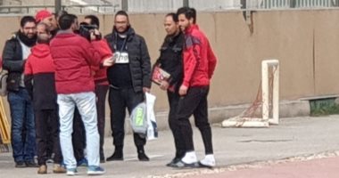 صور.. حمدى فتحى يستعد لخوض مرانه الأول مع الأهلى 