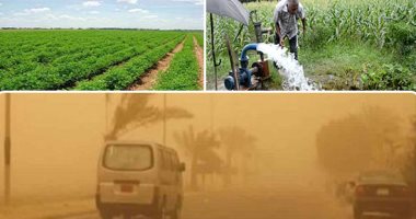 "الزراعة" تواجه العاصفة الترابية والطقس السيئ.. 28 مديرية تكثف لجانها على الخضر والفاكهة .."الوزارة": لم ترد تقارير بتضرر المحاصيل.. وغرف مركزية لإدارة الأزمات.. والمركزى للمناح يقدم روشتة لتفادى الخسائر