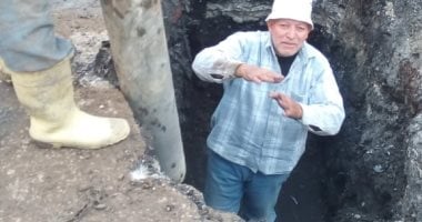 استجابة لـ"سيبها علينا".. إصلاح خط مياه بشارع محمد النادى بفيصل